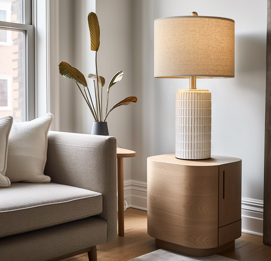 Elegant & Affordable: Modern Ceramic Table Lamps for Cozy Bedrooms & Living Rooms