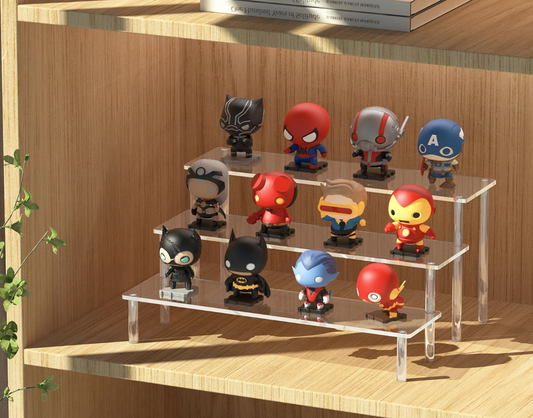 Style & Organize: Clear Acrylic Display Risers for Home, Parties & Collections